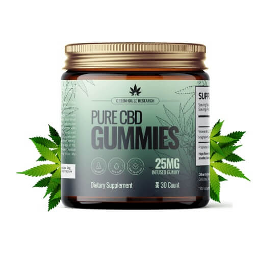 Greenhouse Research Pure CBD Gummies